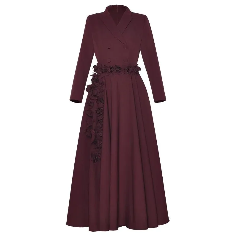 

2026 Women New Autumn Clothing Dress Suit Long Dress
