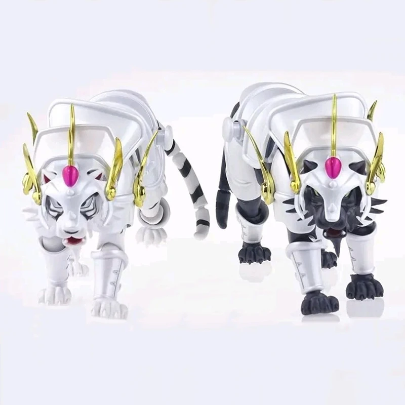 

Koo Model Yoroiden Samurai Troopers Ronin Warriors Black White Flame White King Black Tiger Movable Alloy Action Figure Toys