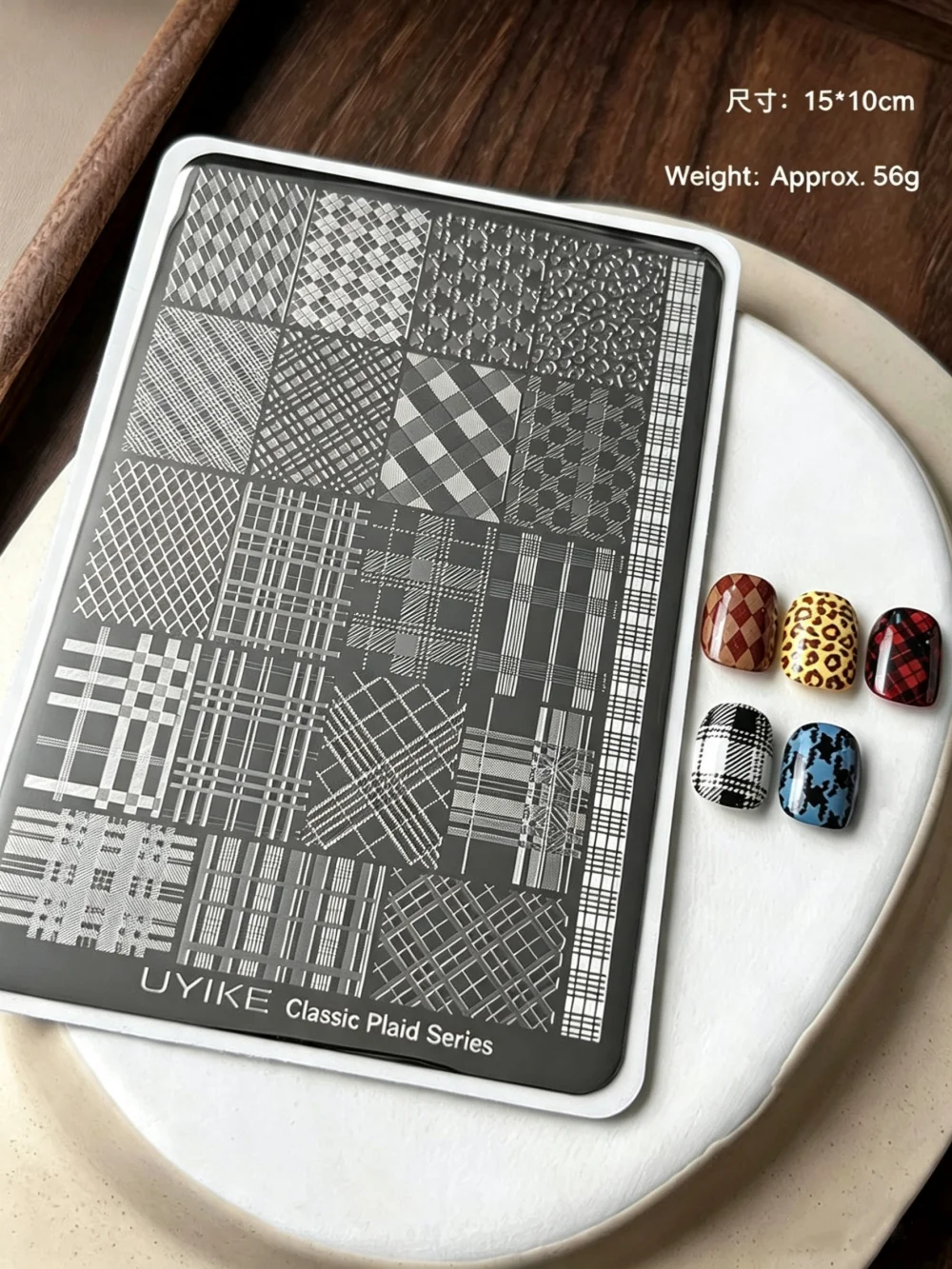 Juego de Plantillas para Uñas - Nail Art Xmas Design reseña y precio