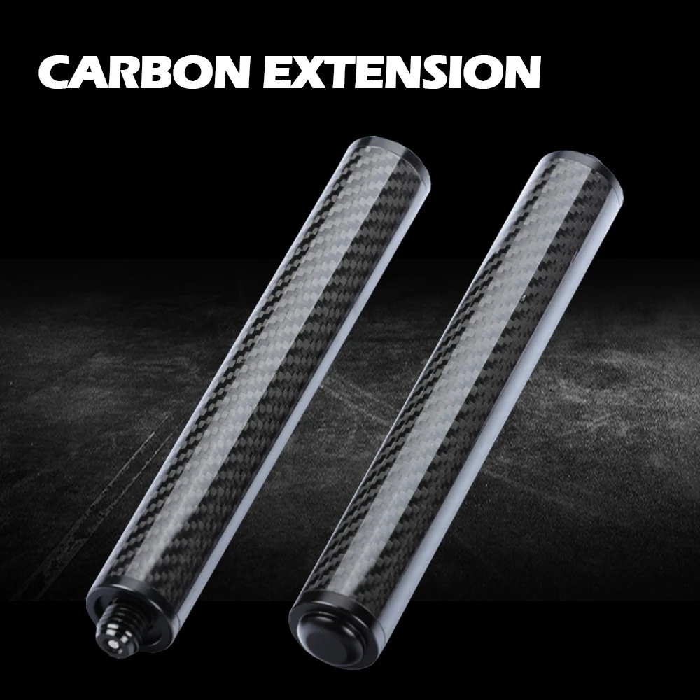 Carbon Fiber Billiard Pool Cue Extension Bumper Extender Extension for PREDATOR MEZZ ZOKUE HOW FURY Billiard Accessories