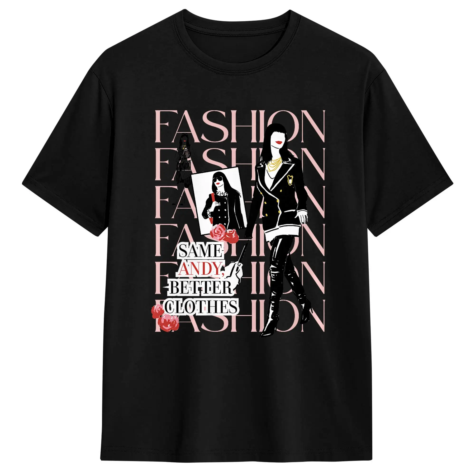 "The Devil Wears Prada 2" You Look So Stylish Marina Andy Emily Unisex Printed T-shirt Alec Couch Casual T-shirt