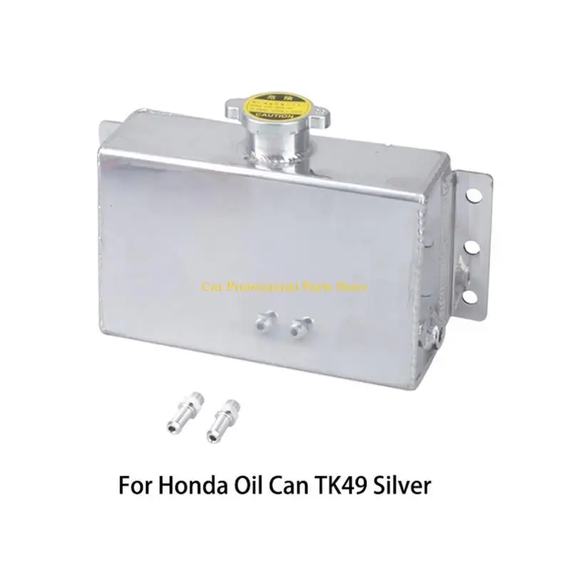 

R53D Aluminum Coolant Expansion Fill Overflow Reservoir Prevent Leaks Oil Catch