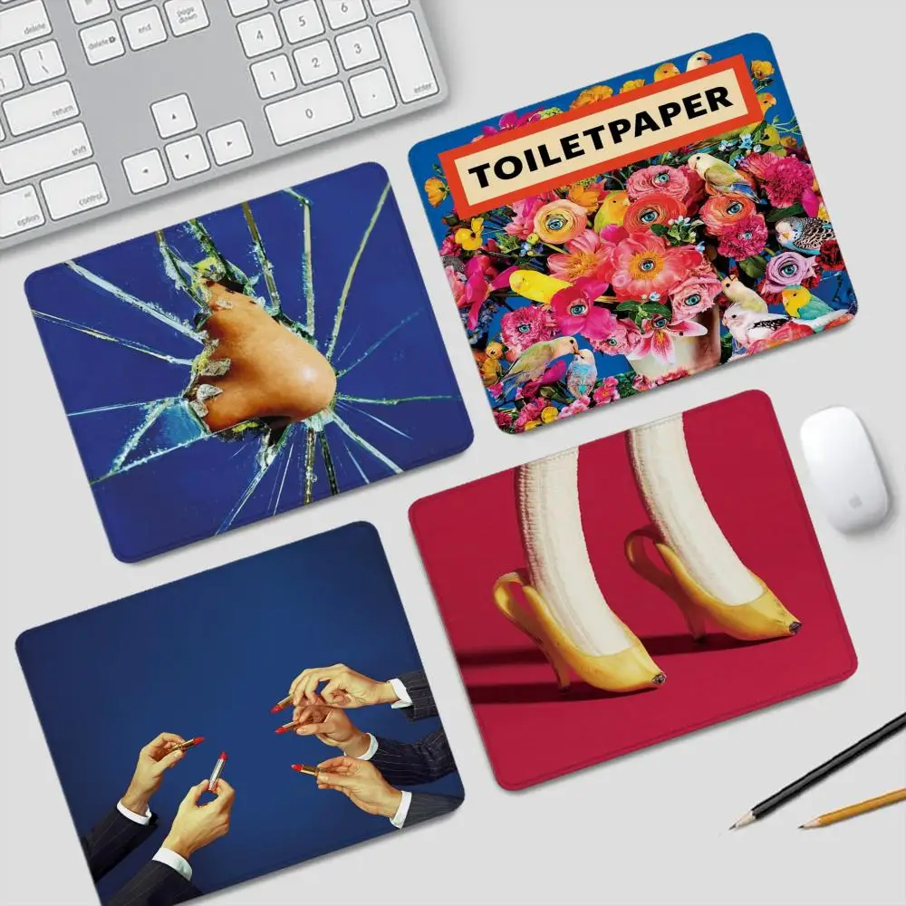 

Toiletpaper Magazine Mouse Pad Small Gaming Mat Desk Gadgets Mousepad Gamer Office Rug Offices Accessories Mats Anime Computer M