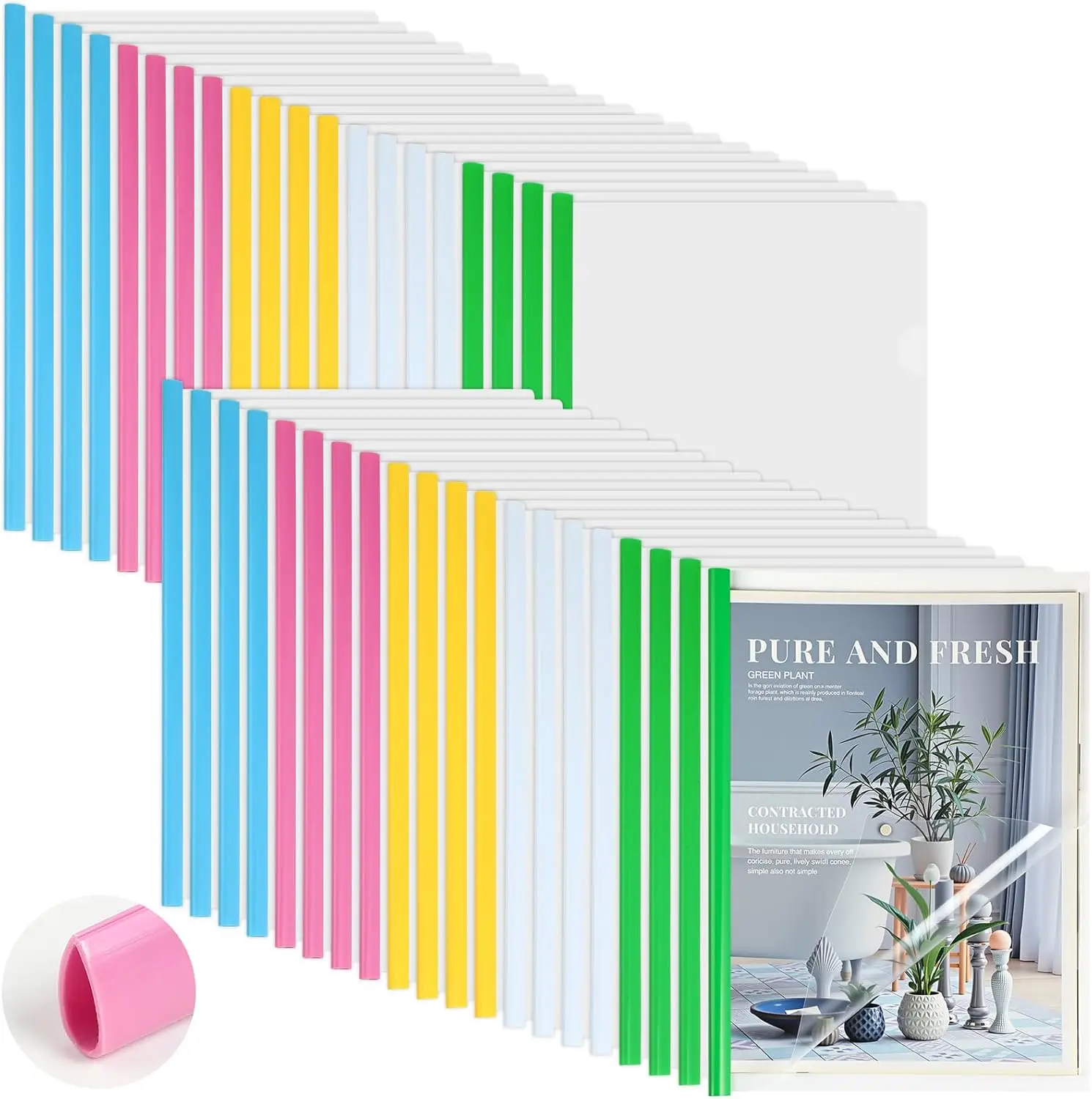 100-pcs-clear-report-cover-with-sliding-bar-50-sheet-capacity-presentation-binder-transparent-resume-folder-for-file-report