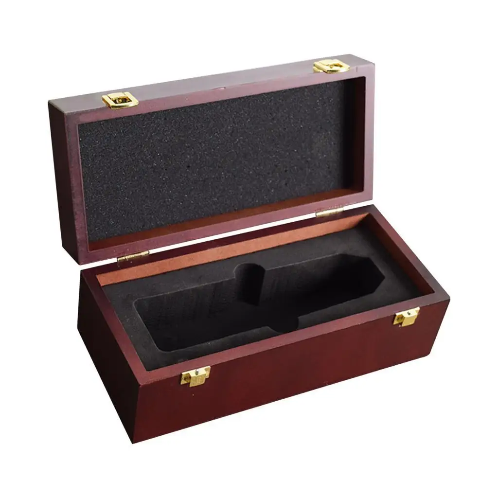 

Коробка для хранения микрофонов, защитный чехол для музыкальных инструментов, ударопрочный деревянный футляр с замком, защитный кейс для микрофона