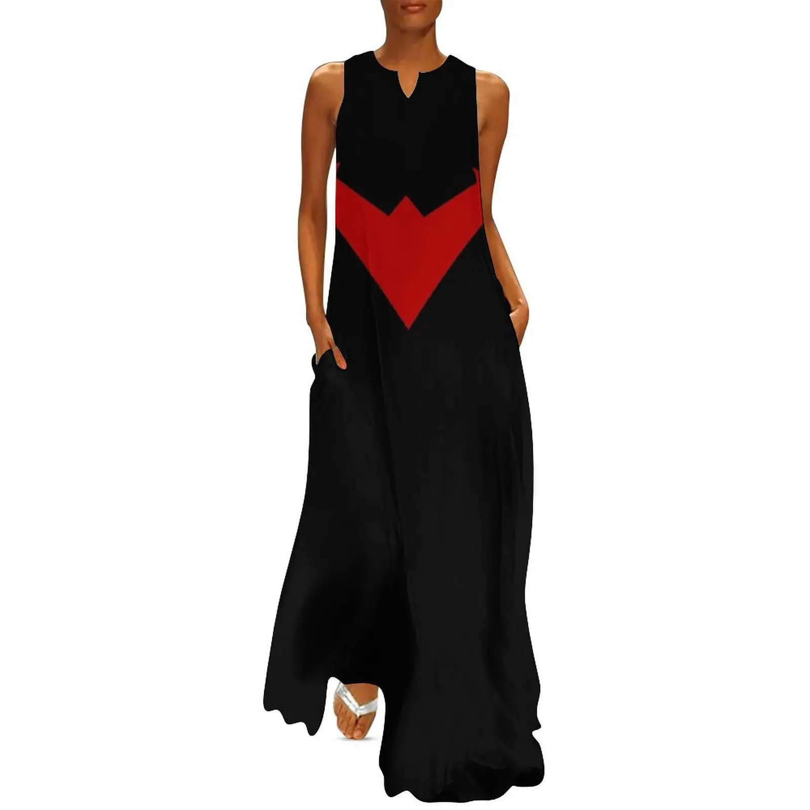 Nightwing Logo Variation 2 Long Dress birthday dress for women luxury 2025 women's summer jumpsuit