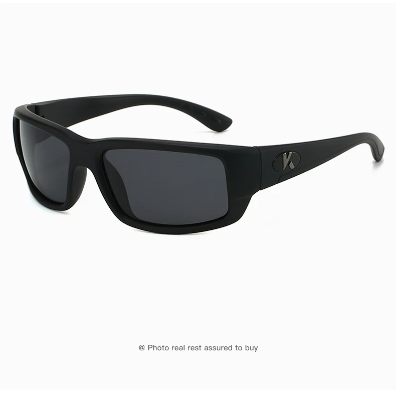KAROS Original Stil Polarisierte Sonnenbrille Männer Fahren Gläser Männlichen Anti-Uv Sommer Reise Brille Shades Kostenlose Box – Detail 12