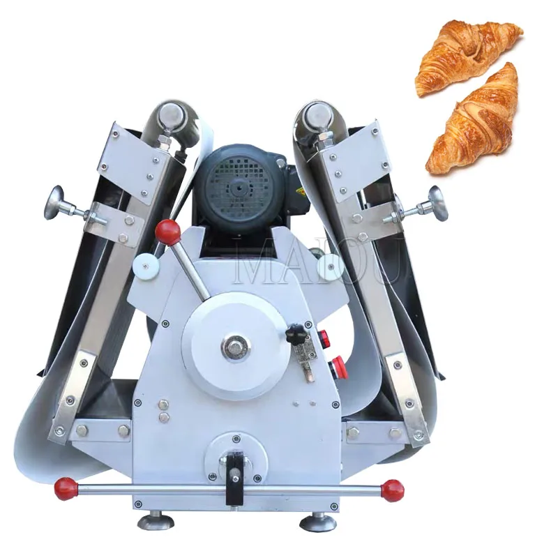 

High Quality Restaurant Freestanding Pizza Pie Dough Sheeter Bread Dough Roller Shortening Croissant Forming Machine