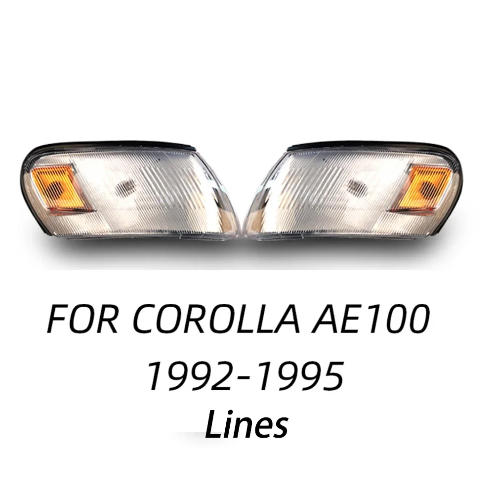 

Лампа A Pair, передний сигнал поворота, фотолампа для Toyota Corolla AE100 AE104 1993 1994 1995 1996 Crystal and Lines