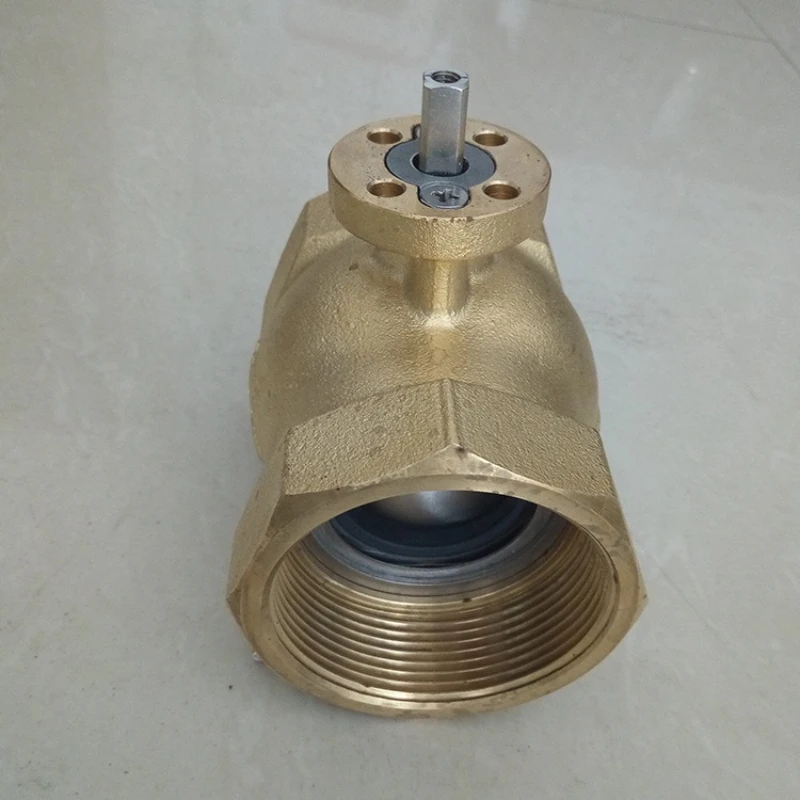 

Through electric ball valve VBA216-P32 threaded link ball valve regulating valve