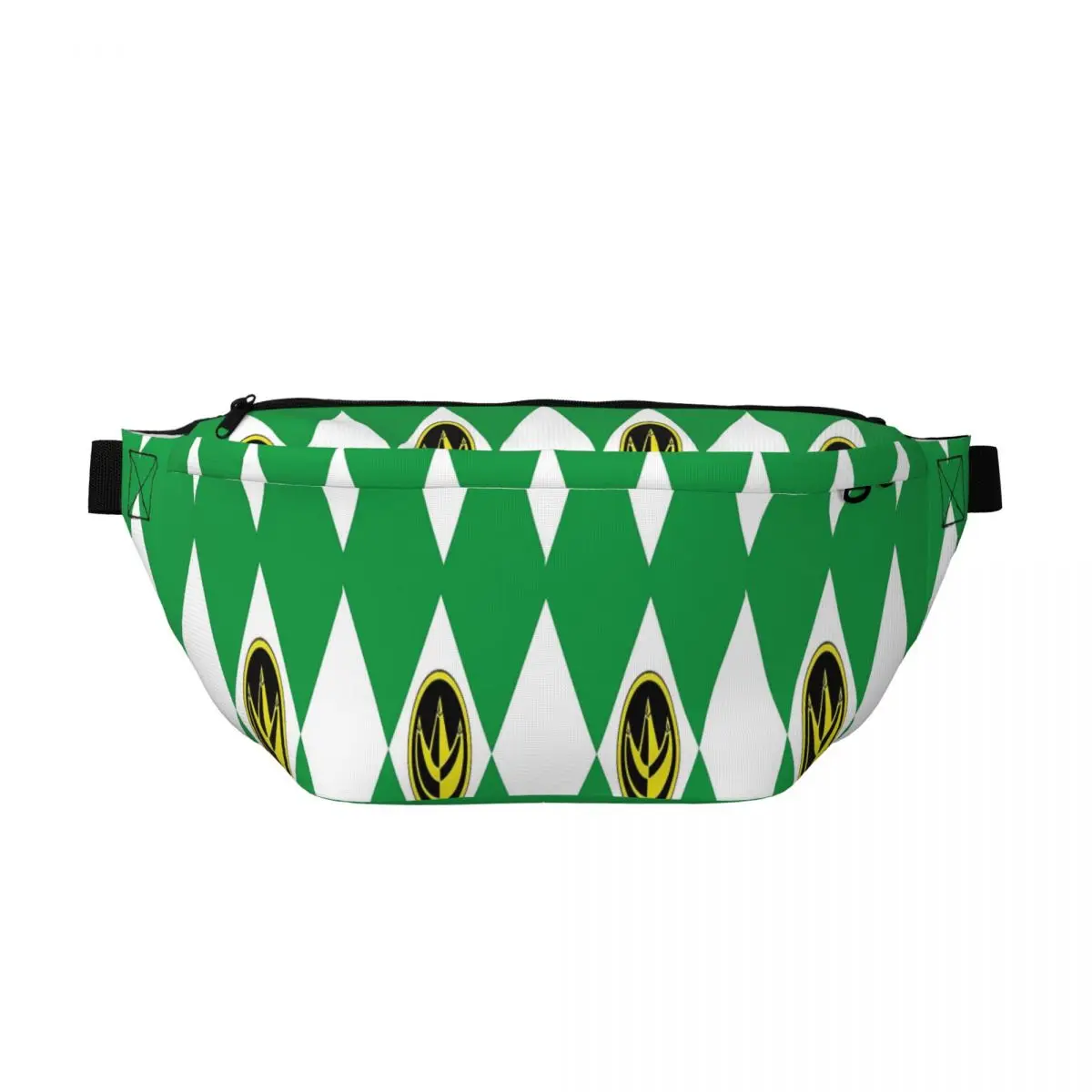 

Сумка-бананка через плечо MMPR Green Ranger с отделением для монет, регулируемая поясная сумка для мужчин и женщин, для путешествий, бега, хранения денег и телефона, нагрудная сумка