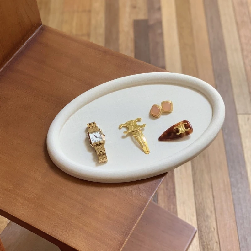 Wooden Jewelry Pallet Necklace Bracelet Earrings Storage Tray Minimalist Jeweler Ring Display Pallets Exhibitor Commercial Trays