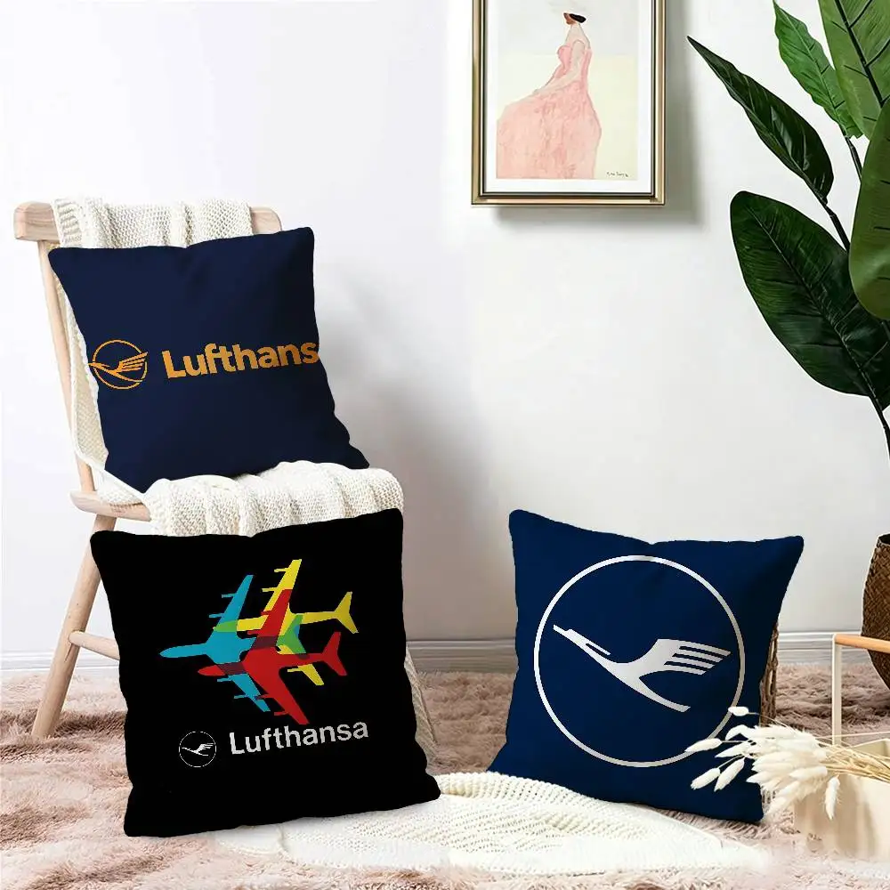 Deutsche L-lufthansa Cushion Cover Decorative Pillow Sofa Home Decor case pillow cases