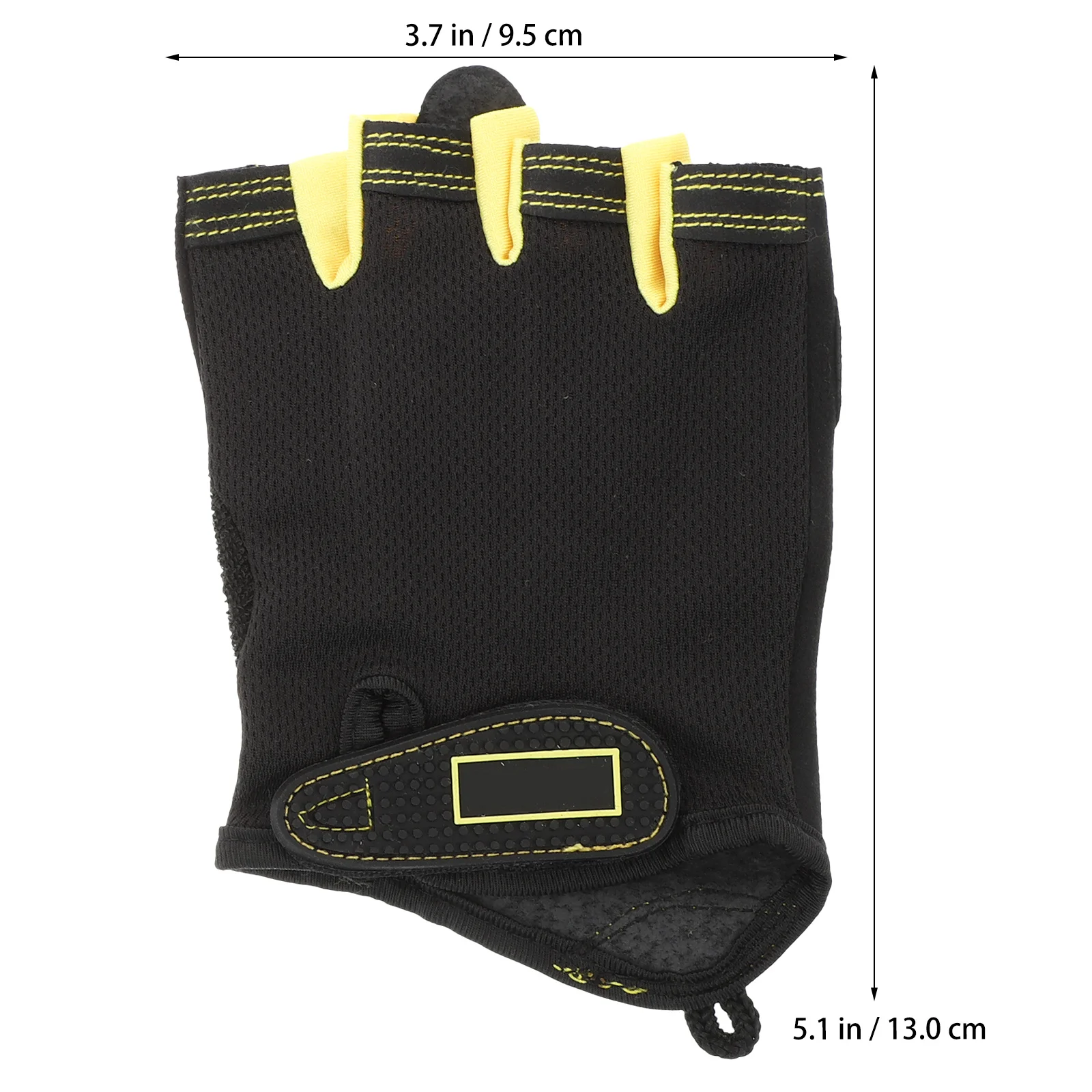 1 زوج نصف اصبع قفازات غير قابلة للانزلاق عالية الجودة نايلون تنفس للصدمات لركوب الدراجات تسلق الجبال حماية الرياضة في الهواء الطلق