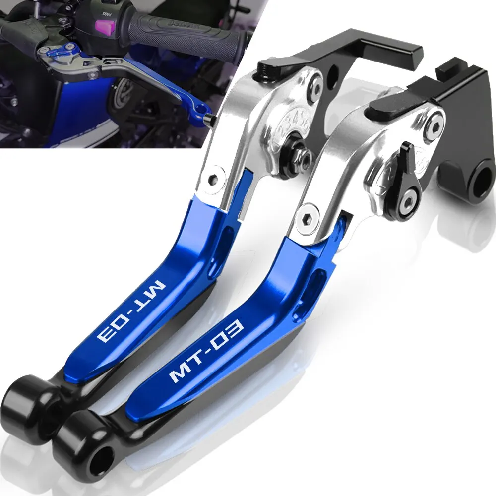 

FOR YAMAHA MT03 2015 2016 2017 2018 2019 2020 Motorcycle Brake Clutch Levers Handlebar handbrake Handle Adapter MT03 MT-03 MT 03