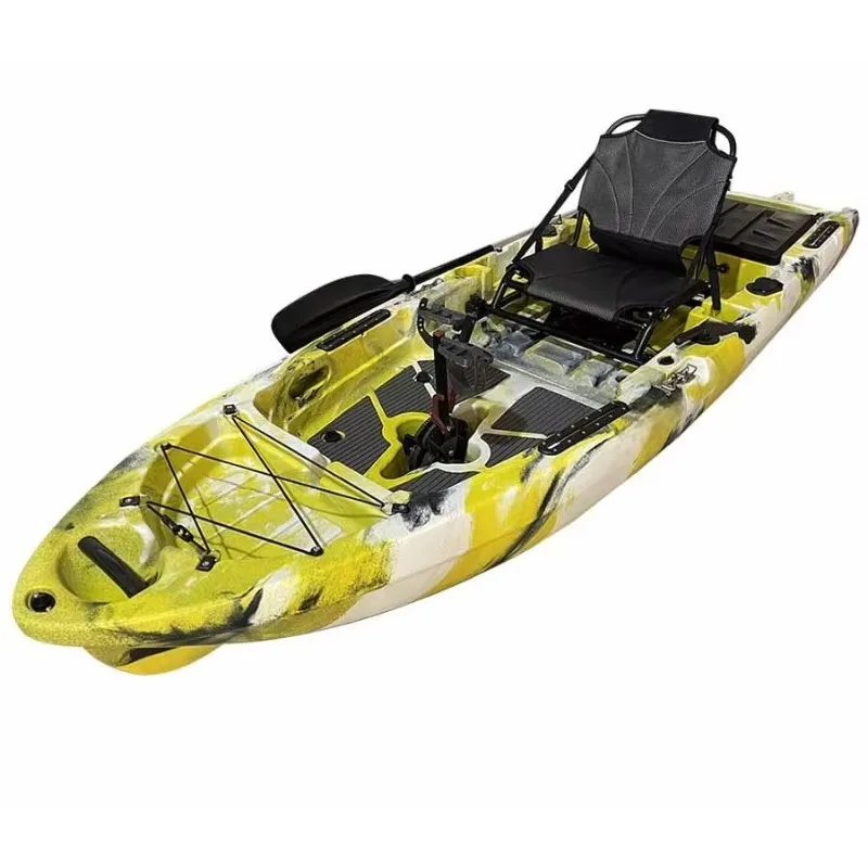 نمط محمول وقابل للفصل لصيد قوارب الكاياك بدواسة الزعنفة مع سطح ثابت