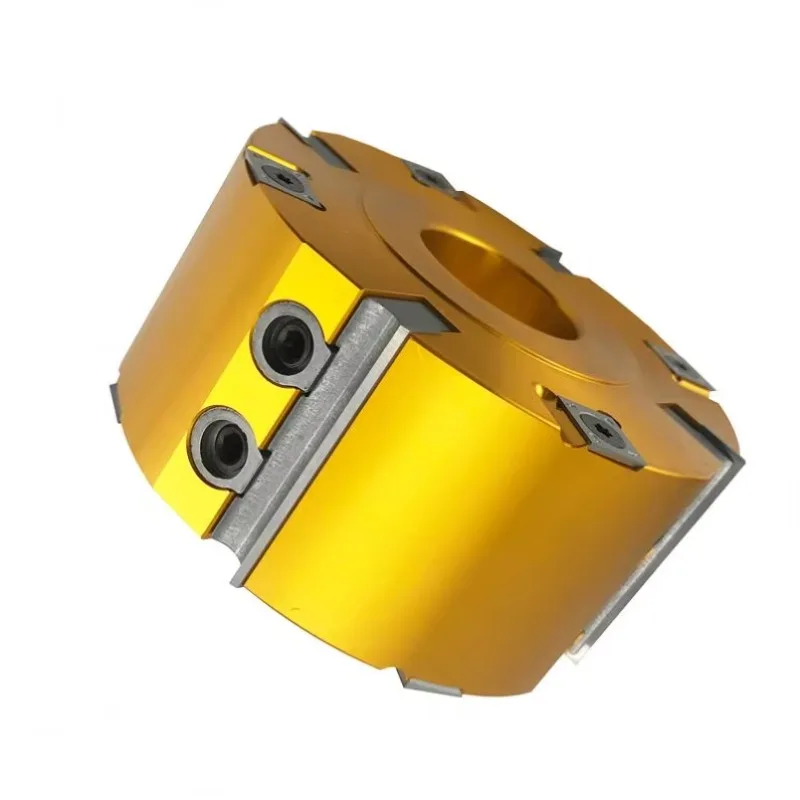 Vierseitiger Hobelkopf, Holzbearbeitungswerkzeug, vertikaler Schaftkopf, flaches Messer, vertikaler Fräsen, Bohrkopf