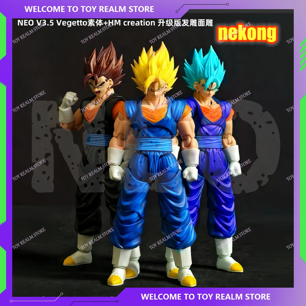 

Neokong Studio NEO Kong Dragon Ball Model Ssj3 Super 3 1/12 Vegetto Primitive body Anime Action Figure Model Statue Custom Toy