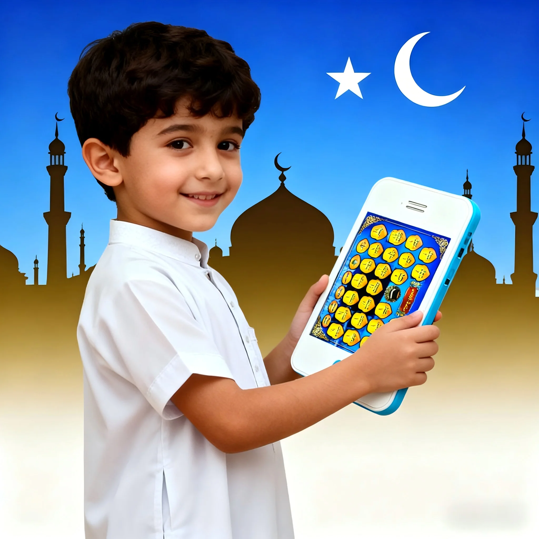 โทรศัพท์อิเล็กทรอนิกส์สำหรับเด - Audio Music Islamic บทวิจารณ์และราคา