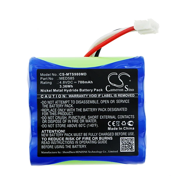 Cameron Sino 700mAh Battery For Microtac Infinity SA9800 MED585