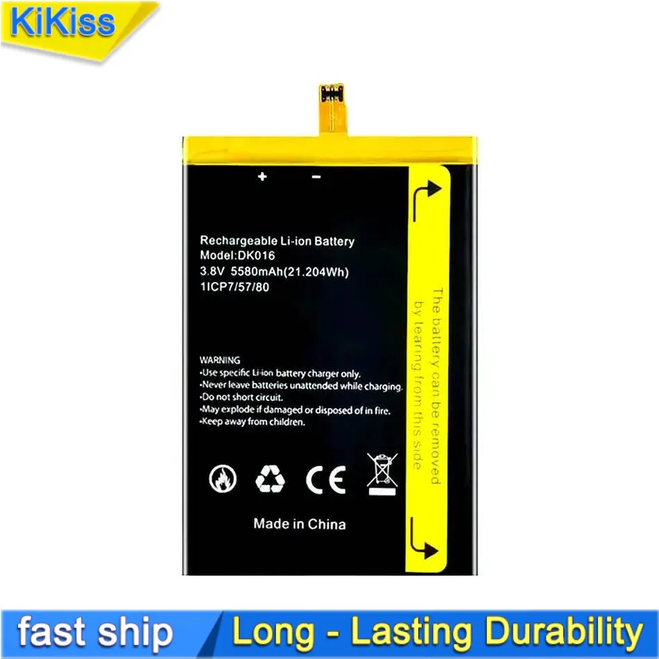 

Mobile Phone Battery 5580Mah For Blackview BV6900 Good Low-Temperature Performance DK106