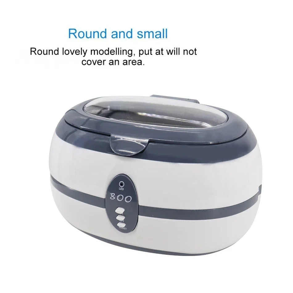 

600ml Ultrasonic Cleaner Ultra Sonic Bath Cleaner Circuit Board Jewelry Watch Glasses Razor Denta Ultrasound Cleaning Machine