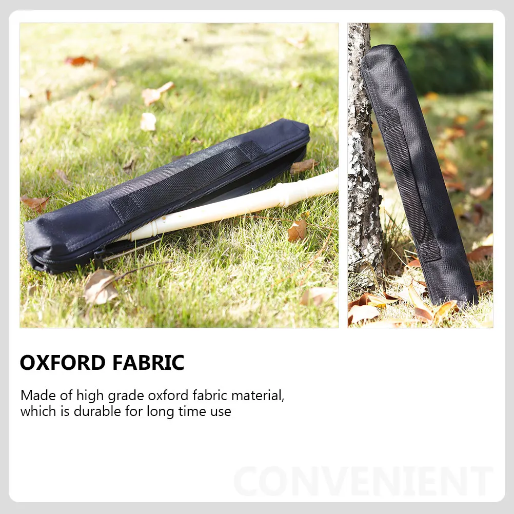 

2Pcs Waterproof Instrument Bags for Clarinet Saxophone Storage Durable Oxford Cloth Pouch Small Size Easy Zipper