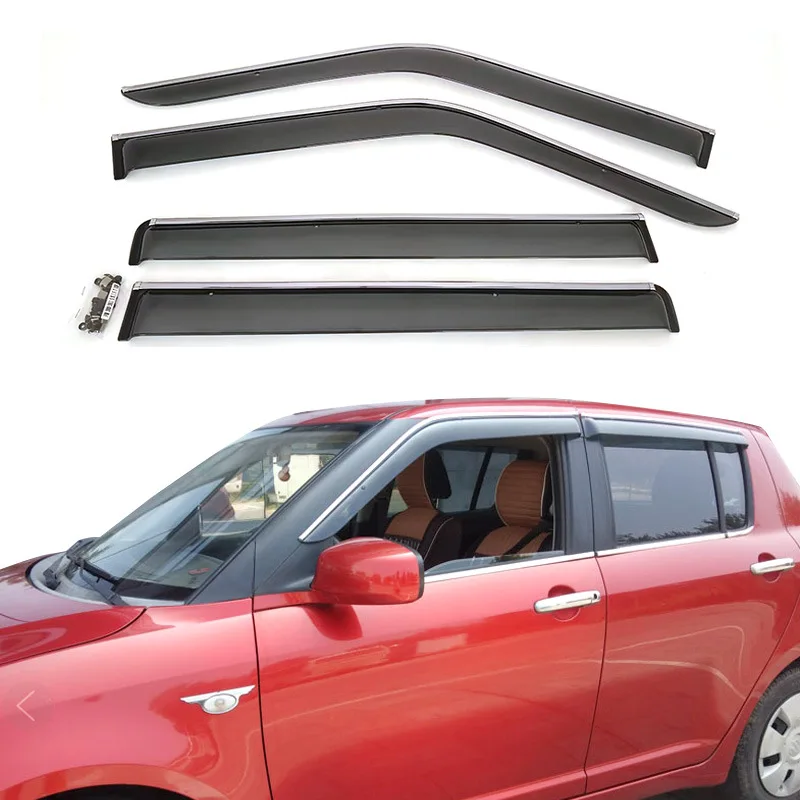 

Подходит для неразрушающей установки Suzuki Swift, дождевик на окно автомобиля, брови, литой дождевик Swift для литья под давлением