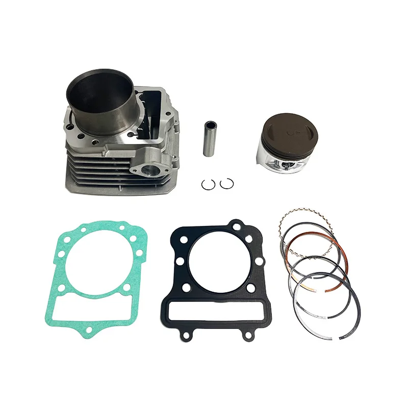 Motorcycle 76mm Engine Cylinder 300CC Piston Gasket Kit Motor for Kawasaki Bayou 300 KLF300 KVF300 Motoblock ATV Equipment Parts