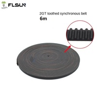 FLSUN QQS PRO Q5 2GT Tooth Type Synchronous Belt 3d Printer Accessories 6mm Wide 2mm Drive Synchronization Wholesale