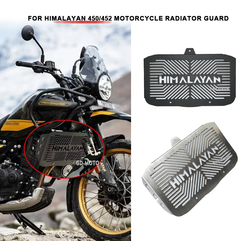

Motorcycle Radiator Guard Grille Protective Cover For RE HIMALAYAN 450 452 Himalayan450 himalayan452 2024 2025