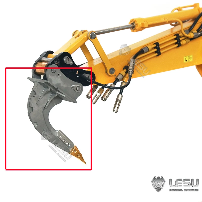 

Metal Curved Ripper Scarifier For 1/14 LESU Pc360 RC Hydraulic Excavator Outdoor Toys TH17142