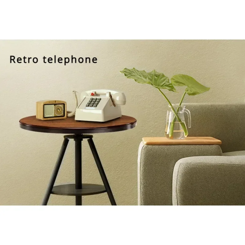 Metal Ringtone Antique Telephone Office Hotel Old-fashioned Home Portable Fixed Line