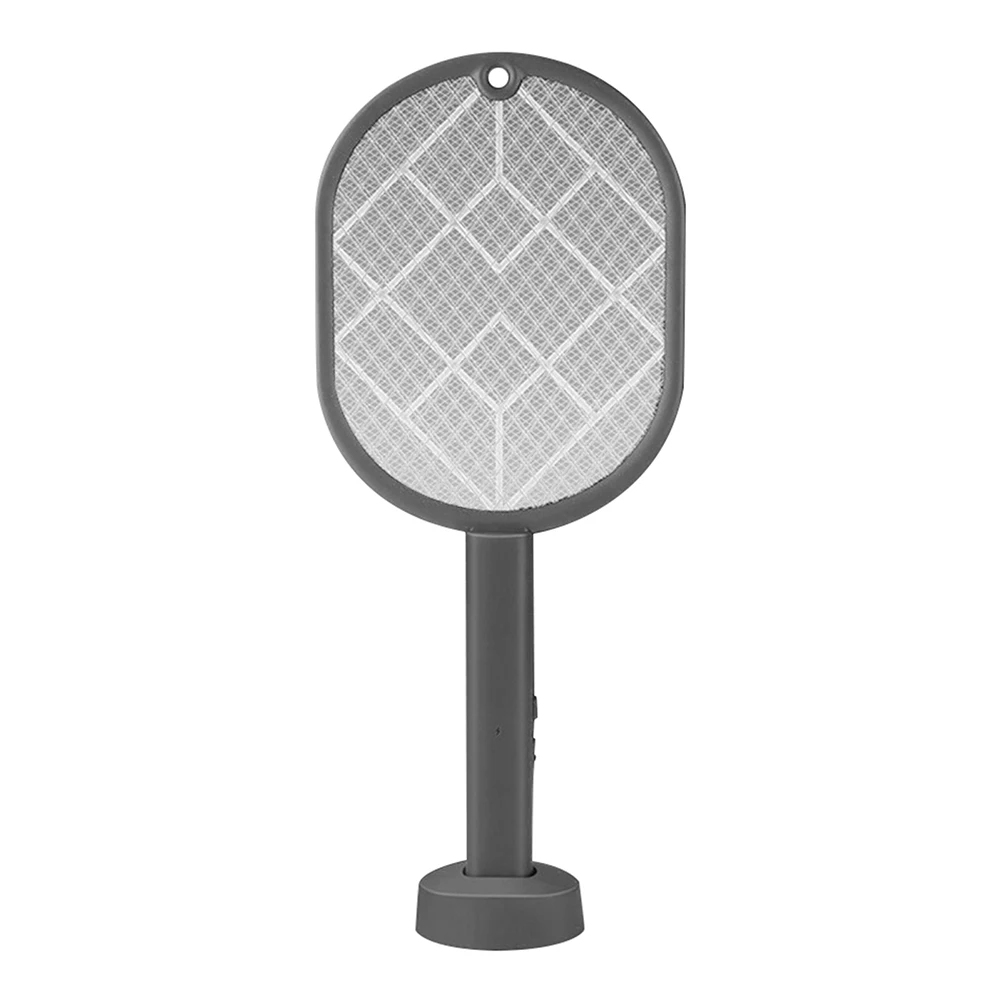 Fly Swatter 2-in-1 Mosquito Racket Insect Killer USB Charging Protective Net Household Supplies for Home Bedroom Living Room