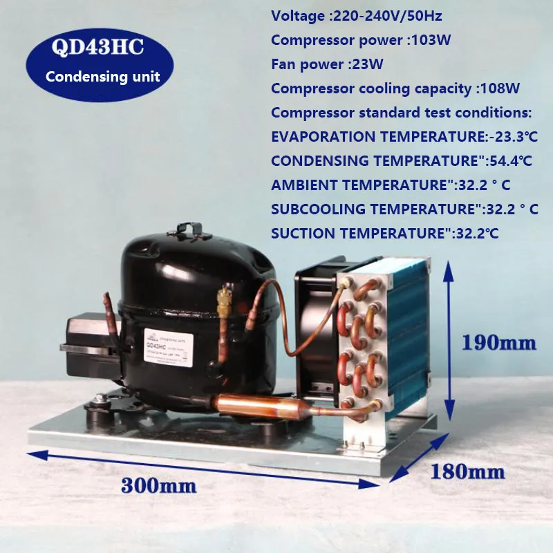 

QD432HC Микрохолодильный блок Холодильник Морозильная камера Диспенсер для воды Компрессор Набор