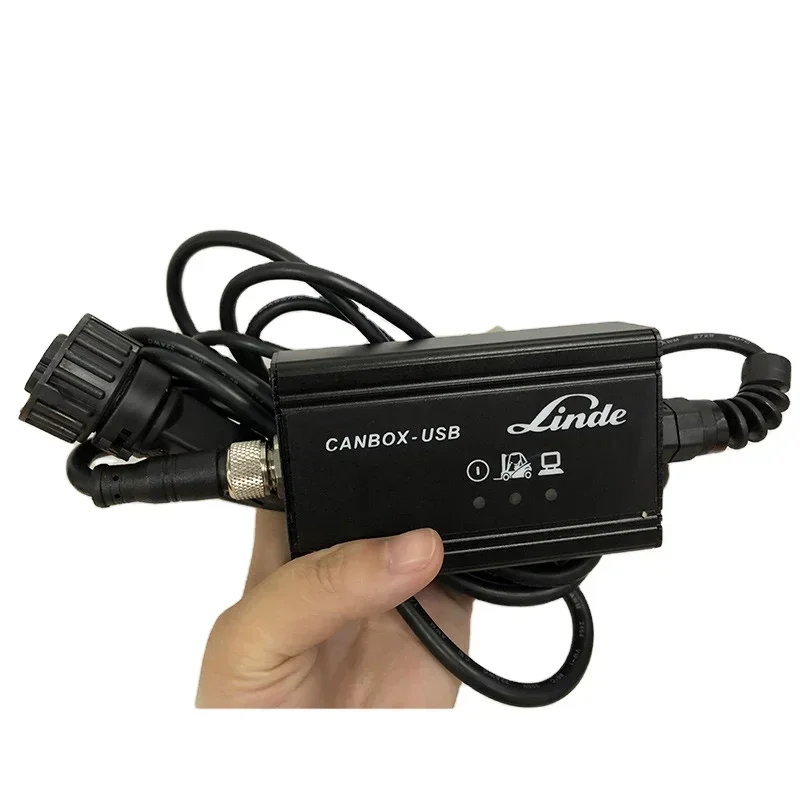 

For Linde Forklift 6 Pin 4 Pin Connector Linde Forklift Truck Diagnostic Cable Canbox Doctor Pathfinder Lindos Lsg