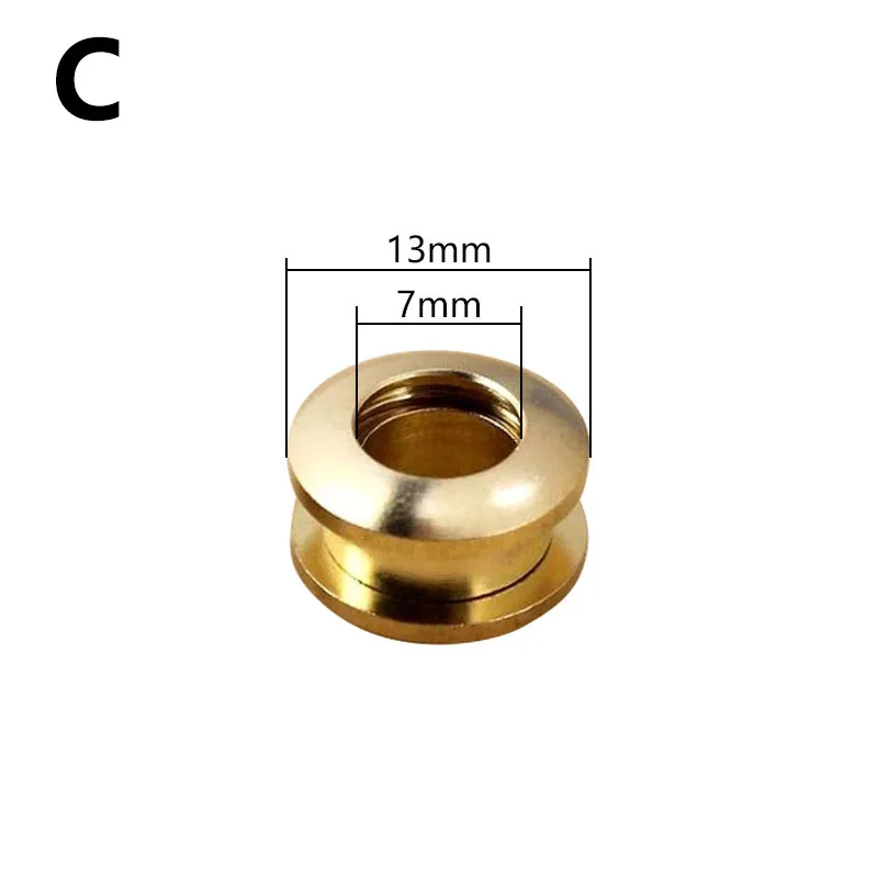 Solid Brass Screw Back Eyelets With Washer Metal Plating Round Eyelets Grommets Leather for Clothes Shoe Bag Jean Tags DIY Acces