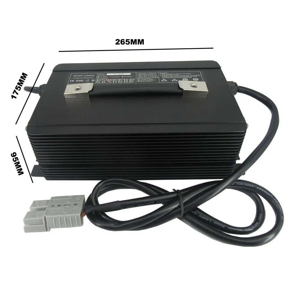 Imagem -03 - Carregador Rápido Lifepo4 para Carro Bateria de Fosfato de Ferro Lfp rv ev Bateria de Empilhadeira 16s 2000w 48 v 30a 58.4v 15a 20a 25a