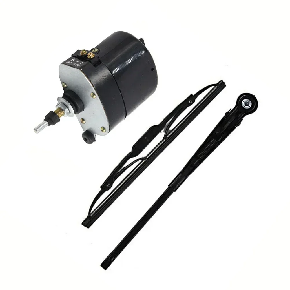 

12V Universal Windscreen Wiper Motor Or Wiper For Fishing Boats RVs Jeep Tractor Caravan 01287358/7731000001/0390506510