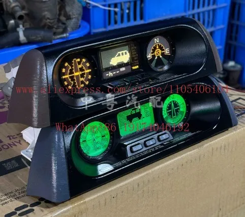 2700 3400 LC95 Multifunction Meter Compass Altitude Air Pressure Balance Tilt Meter used