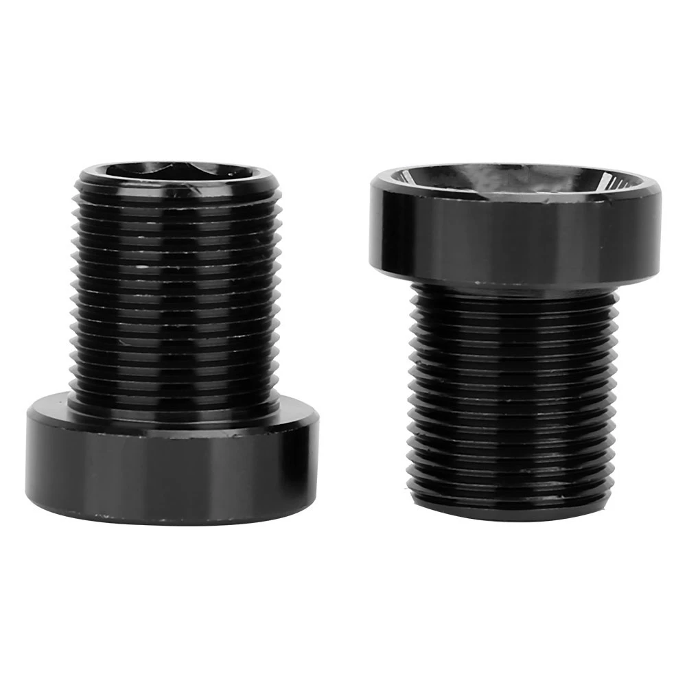 

Splined Bottom Bracket Bolts M15*19mm Titanium Bicycle Bike BB Axis Screws Black