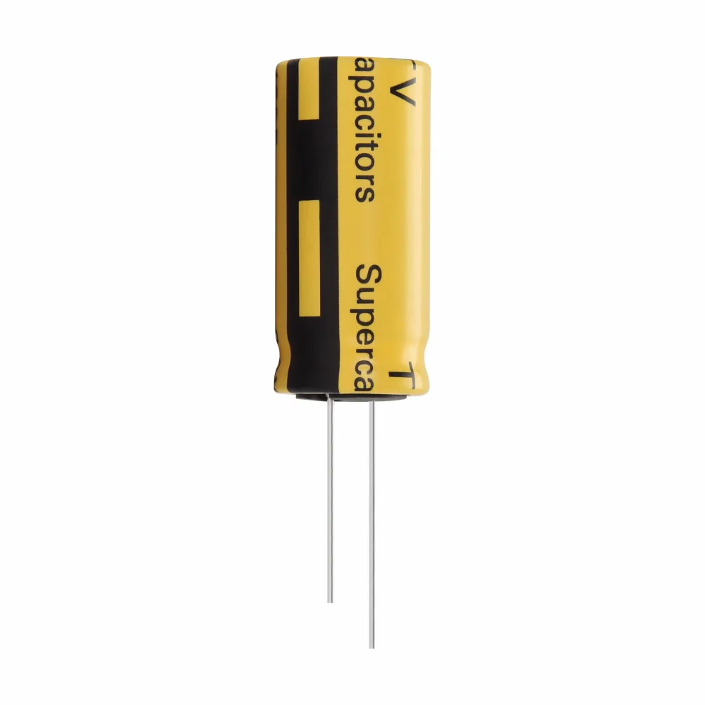 

SuperCapacitors Farad capacitor TV Series 3V 60F TV1840-3R0606-R GPS Storage Servers SupercapsSuper Capacitor