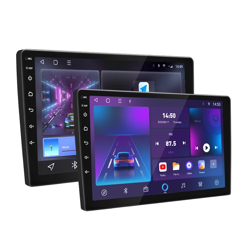 Factory Wholesales Universal Car Media Player TS10 9'' 10''  Android10 Auto Radio Stereo Carplay DSP 360 Lens Octa core