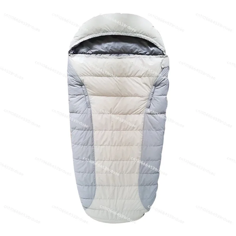 

Egg-shaped hand feather down sleeping bag duck down filled outdoor camping lunch break cold-proof sleeping bag 1kg