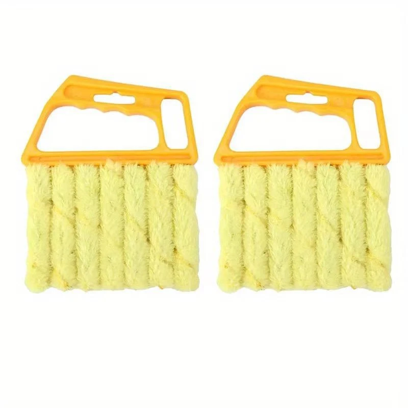 Detachable Cleaning Clip Door Partition Cleaning Brush Air Conditioning Gap Brush Air Outlet Cloth Four Corner Brush