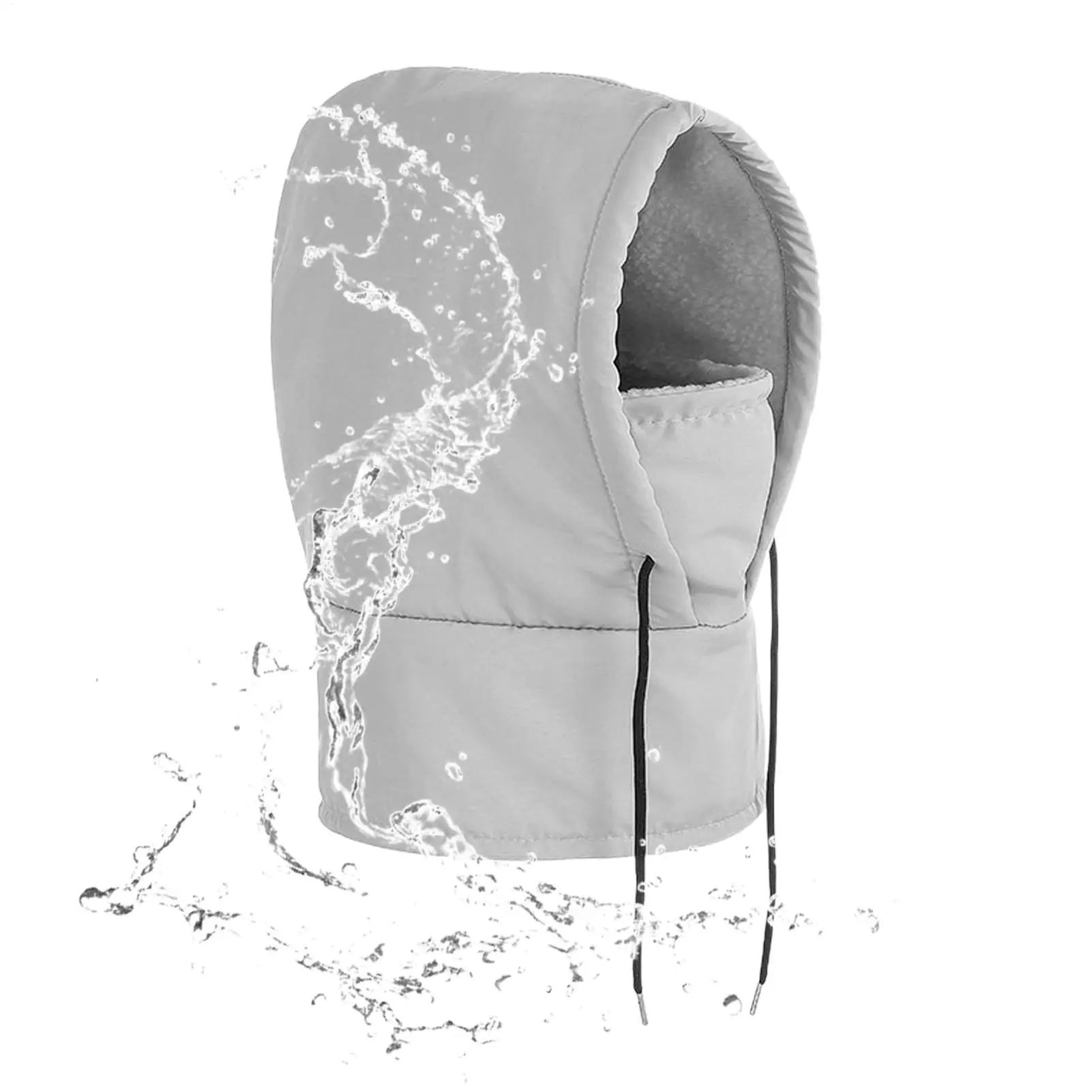 

Ski Hood Waterproof Neck Warmer Cold Weather Skiing Hat Hooded For Runners Cyclists Women Motorcycle Cycling Commuting Snow