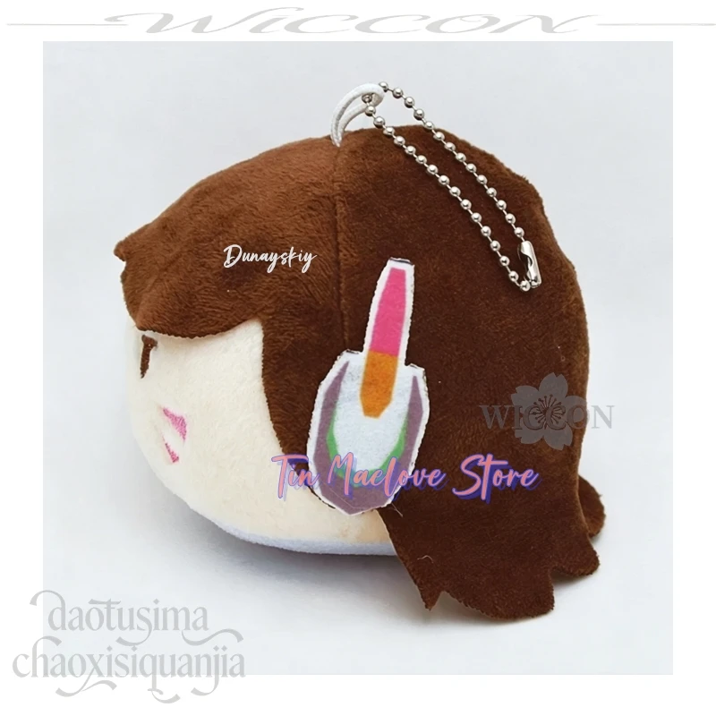 Anime Game Owww Cosplay Dvva Charlet Chung Kawaii Cute Mini Chibi Q-version 10cm Nunu Pendant Plush Cotton Doll Birthday Gifts view 5