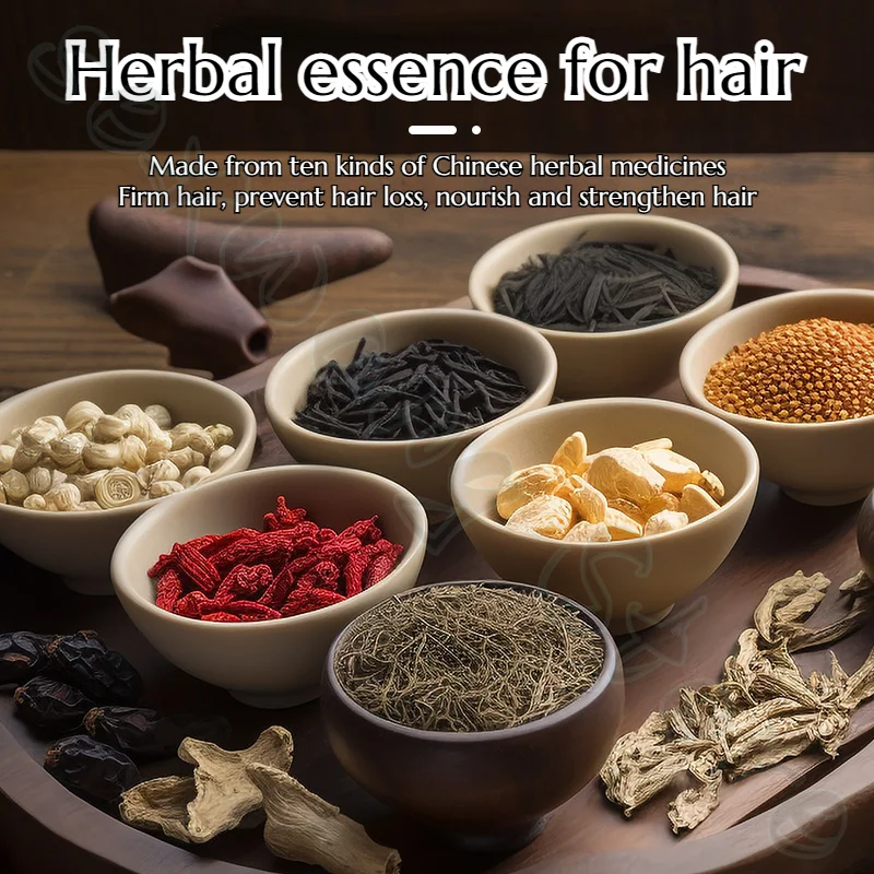 10 Kinds of Chinese Herbal Extracts: Platycladus Orientalis Leaf Saponin Hair Powder To Prevent Hair Loss and Strengthen Hair