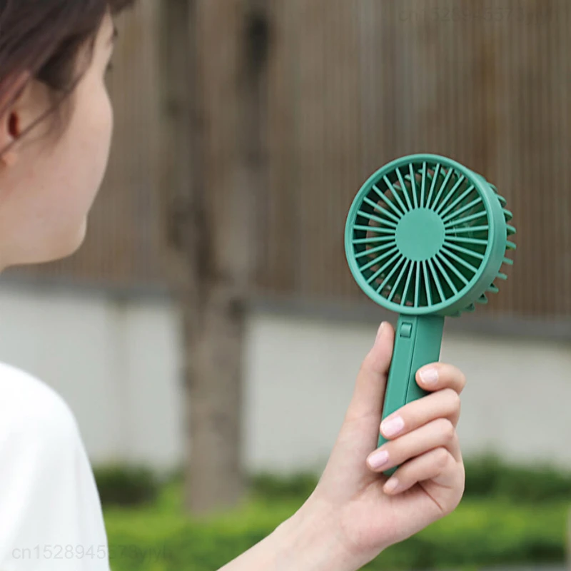 Youpin Youpin VH พัดลมระบายความร้อนแบบพกพาพัดลม Mini USB ชาร์จมือถือต่ำเสียงรบกวนสามความเร็วสูง7-Blade Design เครื่องปรับอากาศพัดลมขนาดเล็ก