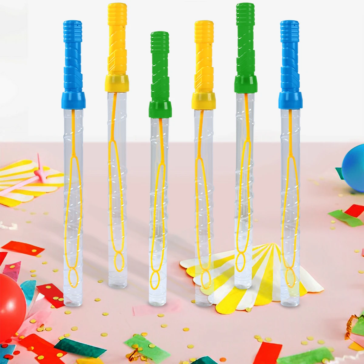 

12pcs Large Bubble Sticks Soap Bubble Toy Bubble Blowing Kids Birthday Party Decoration Games Summer Outdoor Wedding Beach Toy